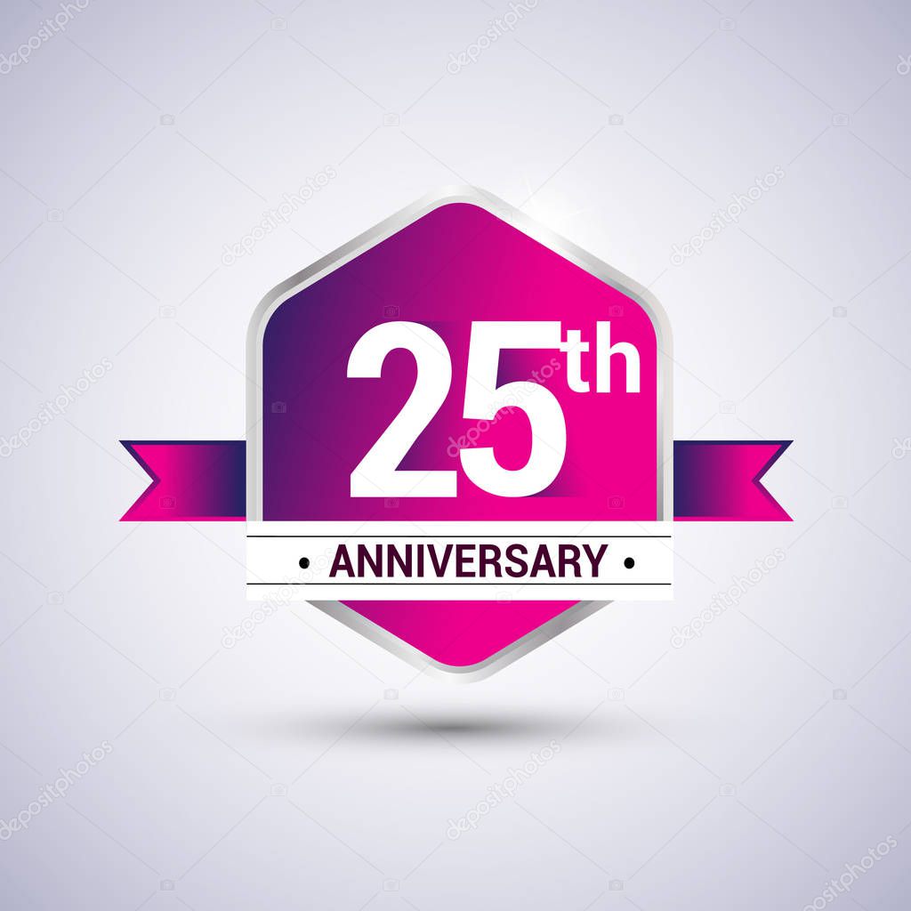 Logo 25th anniversary celebration