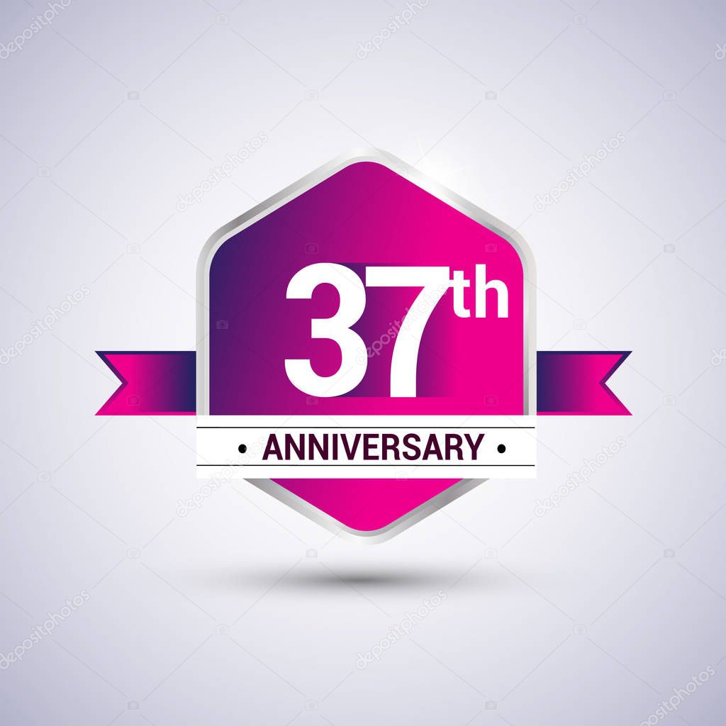 Logo 37th anniversary celebration