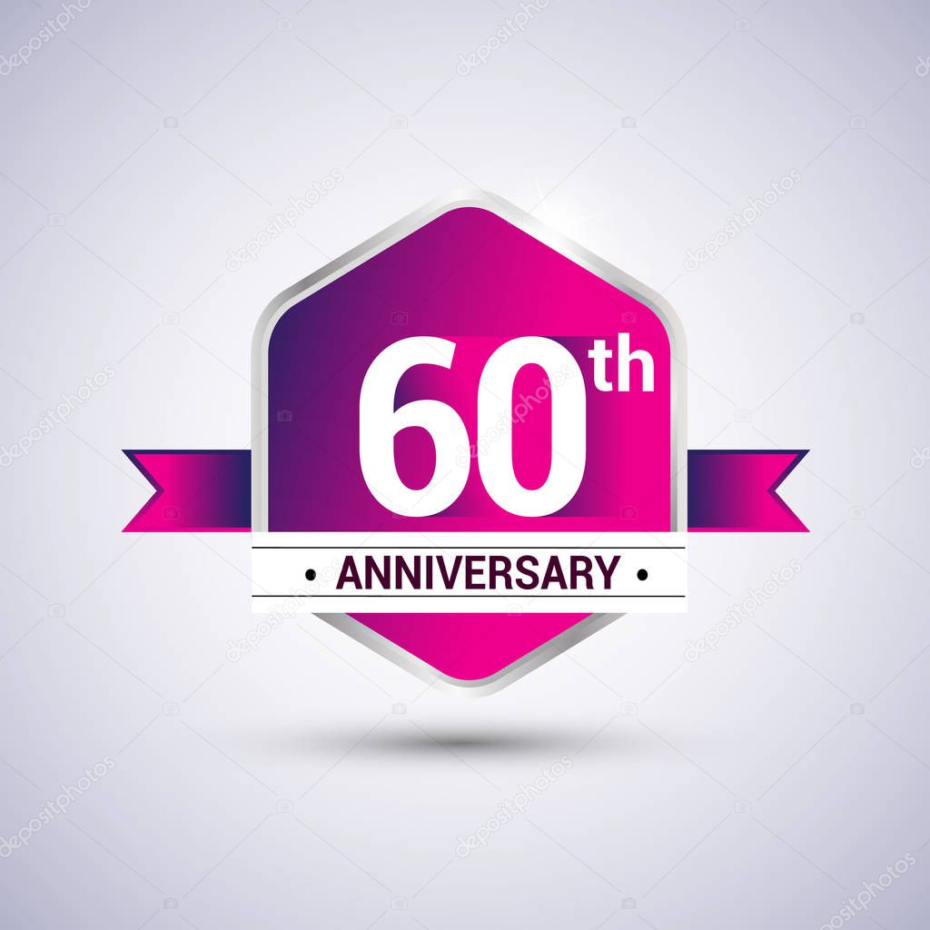 Logo 60th anniversary celebration
