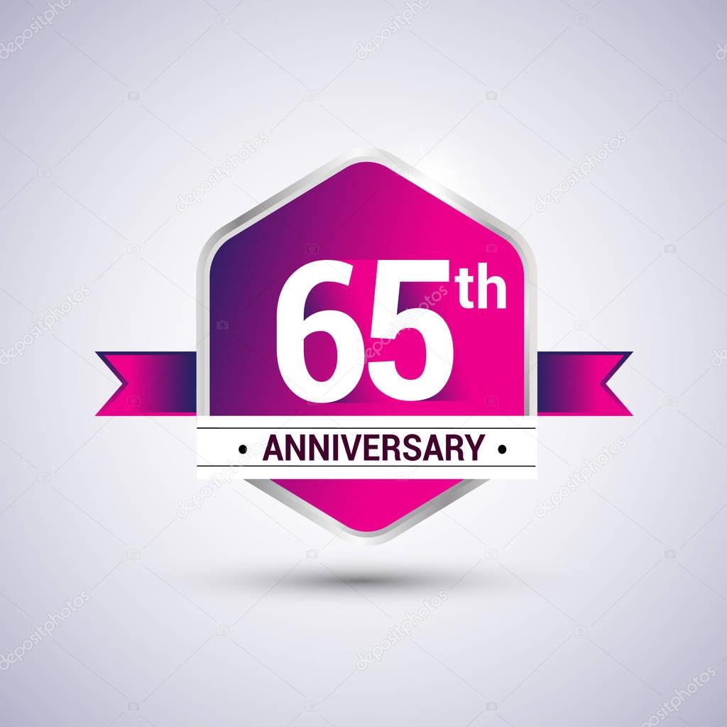 Logo 65th anniversary celebration