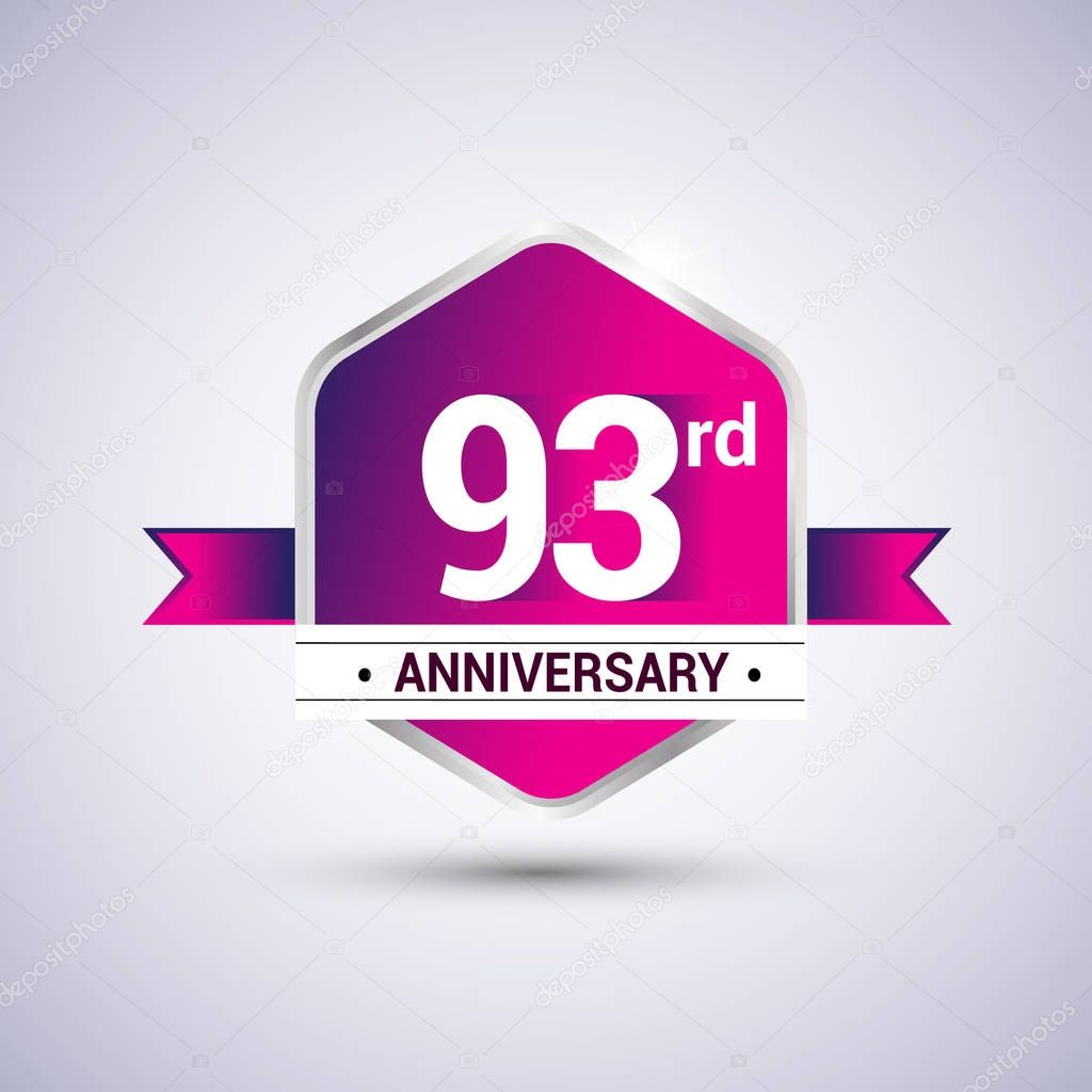 Logo 93rd anniversary celebration