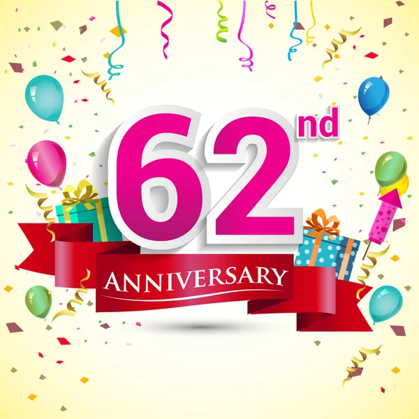 62nd Birthday Stock Vectors Royalty Free 62nd Birthday Illustrations