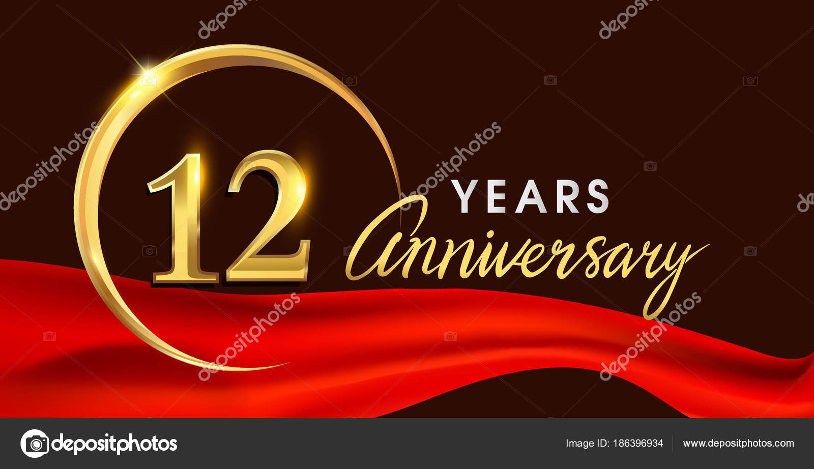 Logotype Anniversaire Ans Avec Bague Doree Sur Ruban Rouge Fond Image Vectorielle Vectorideas C Logotype Anniversaire Ans Avec Bague Doree Sur Ruban Rouge Fond Image Vectorielle Vectorideas C
