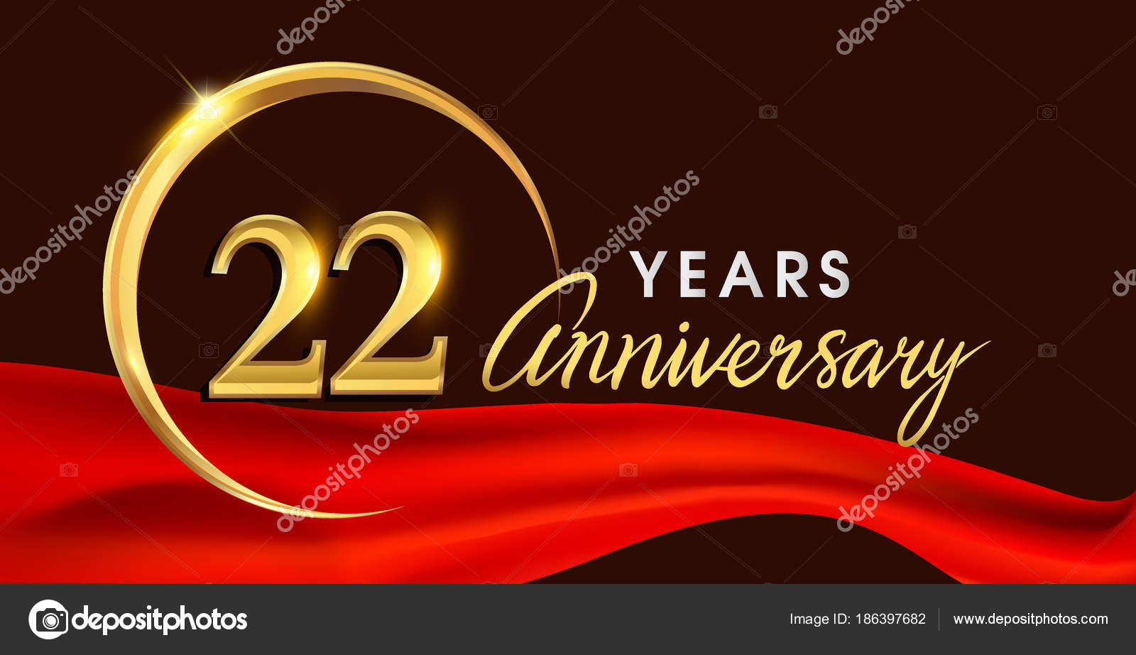 Logotype Anniversaire Ans Avec Bague Doree Sur Ruban Rouge Fond Image Vectorielle Vectorideas C Logotype Anniversaire Ans Avec Bague Doree Sur Ruban Rouge Fond Image Vectorielle Vectorideas C