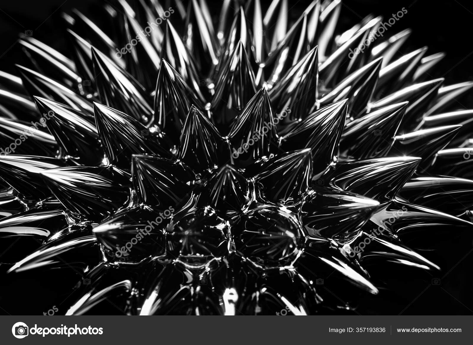 Ferrofluid Magnetic Fluid Close Abstract Minimalistic Black Trendy  Background Fluid Stock Photo by ©kholyolga@gmail.com 357193836