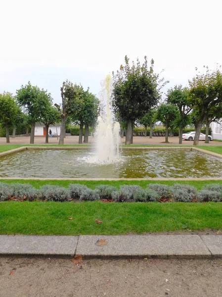 Spring Fountain Usedom — Stock Photo, Image