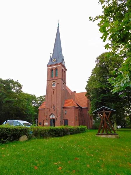 Igreja Protestante Usedom — Fotografia de Stock