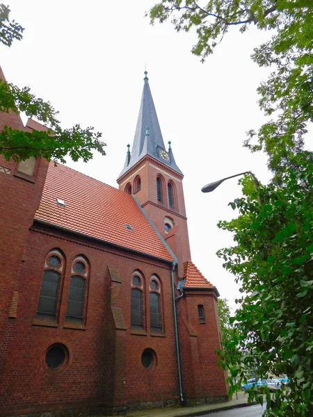 Chiesa Protestante Usedom — Foto Stock