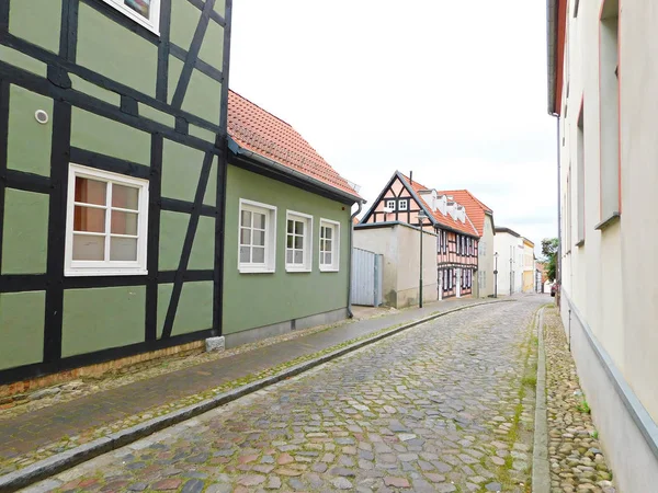 Straßen Und Gassen Einer Historischen Altstadt — Stockfoto