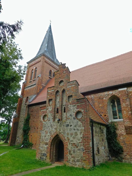 Kościół Ewangelicko Luterański Village — Zdjęcie stockowe