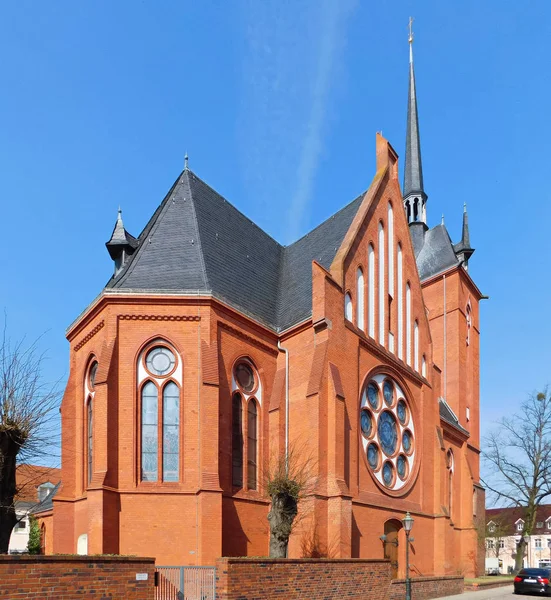 Uckermark Katolik Kilisesi Nde — Stok fotoğraf