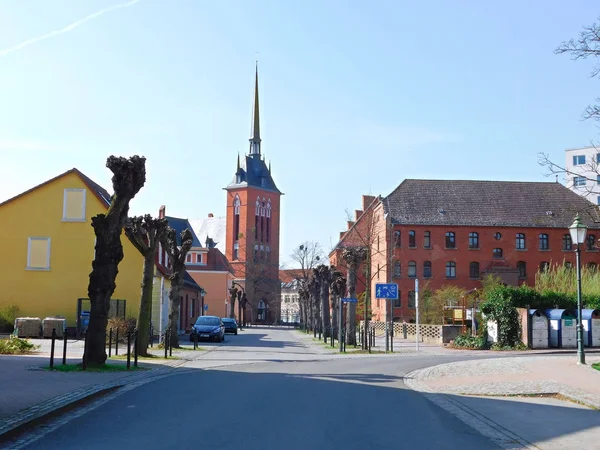 Католицька Церква Уккермарк — стокове фото
