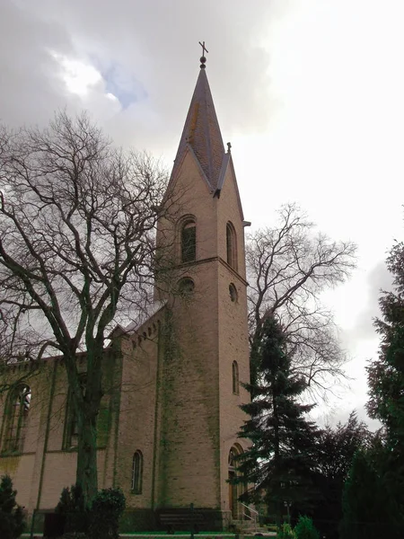 福音ルター派の教区教会の教会遺跡 — ストック写真