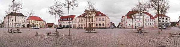 Centro Storico Città Neustrelitz — Foto Stock