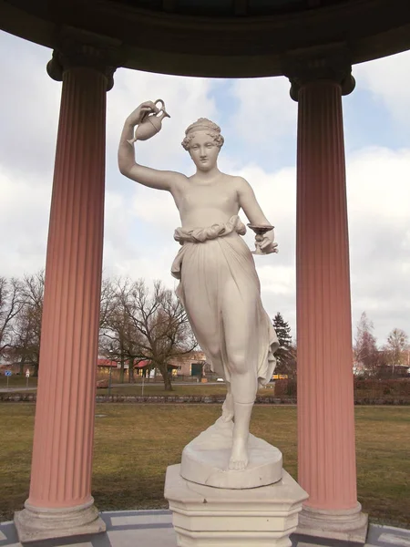 Goddess Hebe Hebe Temple — Stock Photo, Image