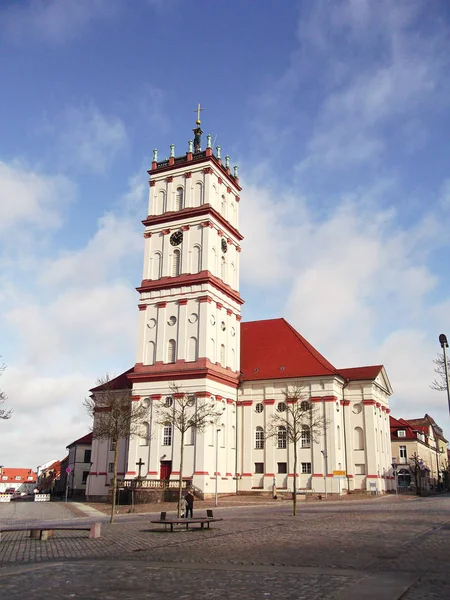 Histórica Igreja Cidade — Fotografia de Stock