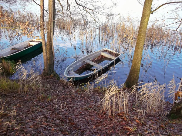 Shores Uckermark Lakes — Stock Photo, Image