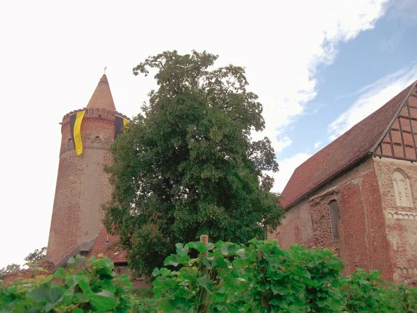 Середньовічний Замок Землі Мекленбург — стокове фото