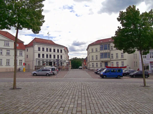 Cidade Velha Histórica Neustrelitz — Fotografia de Stock