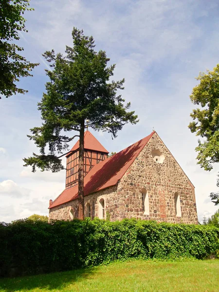 Protestantse Veld Steen Kerk Petrus Paulus — Stockfoto