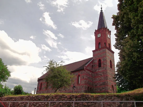 Evangelisch Lutherische Dorfkirche — Stockfoto