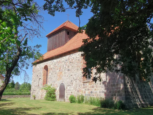 Протестантская Сельская Церковь Бенце — стоковое фото
