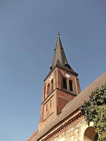 Igreja Evangélica Aldeia — Fotografia de Stock