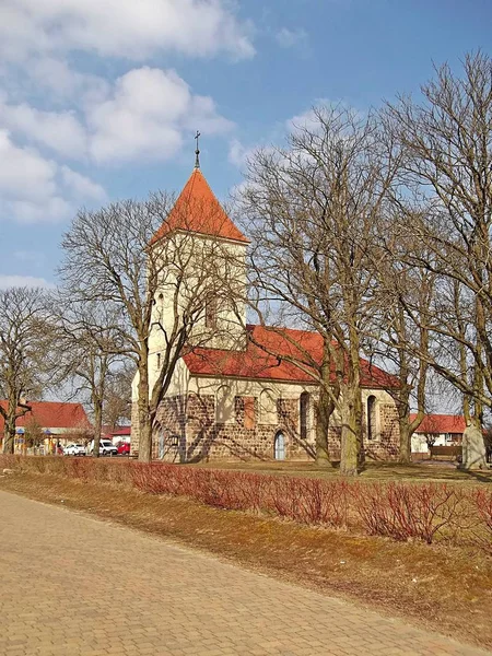 Rddelin のプロテスタント教会 — ストック写真