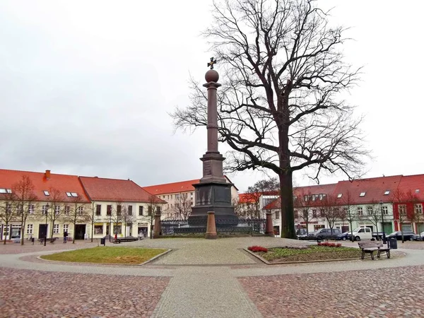 Het Monument Het Marktplein — Stockfoto