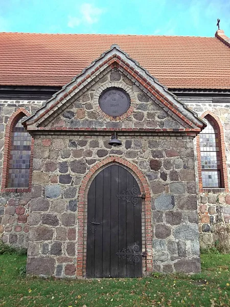 Südliche Erweiterung Der Evangelischen Dorfkirche — Stockfoto