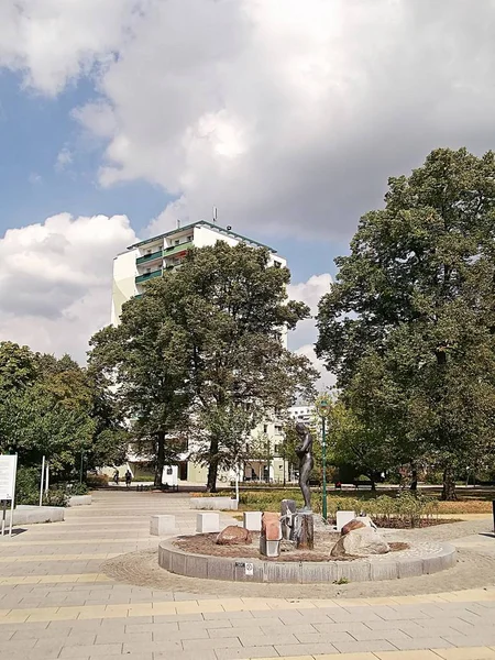 Fonte Parque Cidade — Fotografia de Stock