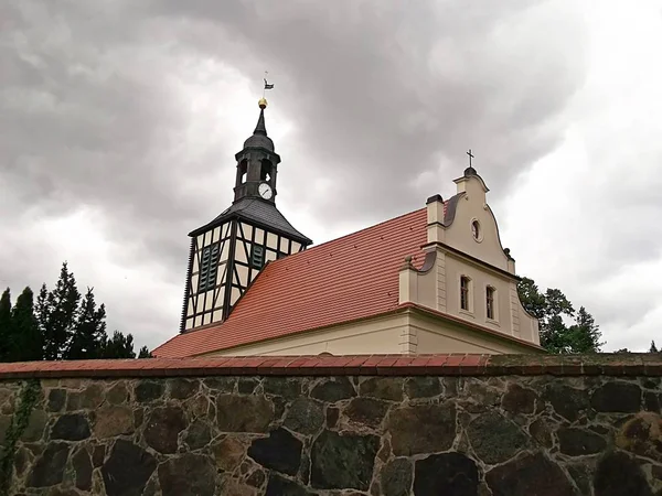Protestant Village Church — Stock Photo, Image