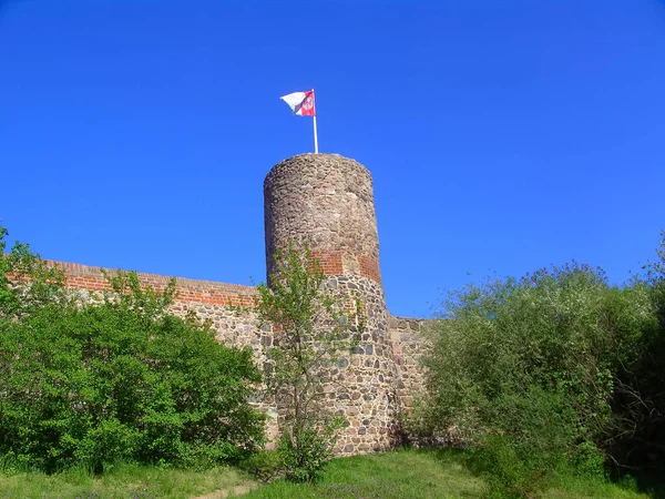 Owl Tower Historic City Wall — Stock Photo, Image