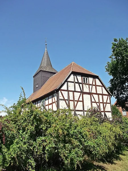 Igreja Evangélica Luterana Village — Fotografia de Stock