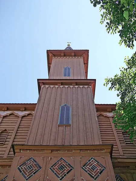 Evangelisk Lutherska Kyrkan Byn — Stockfoto