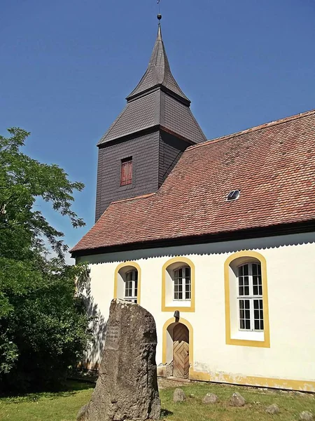 Probstei Neustrelitz Barok Kilisesi — Stok fotoğraf