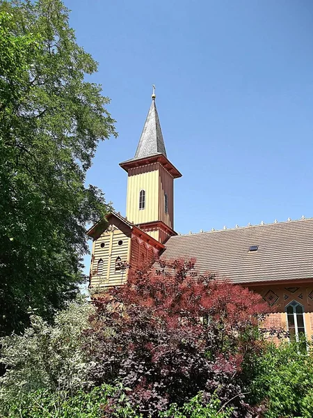 Evangelical Lutheran Village Church — Stock Photo, Image