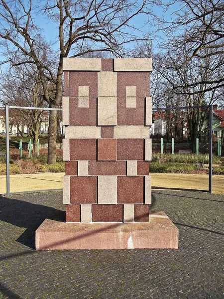 Мемориал Пренцлау Уккерпроменад Место Единства 17291 Пренцлау Германия Февраля 2015 — стоковое фото