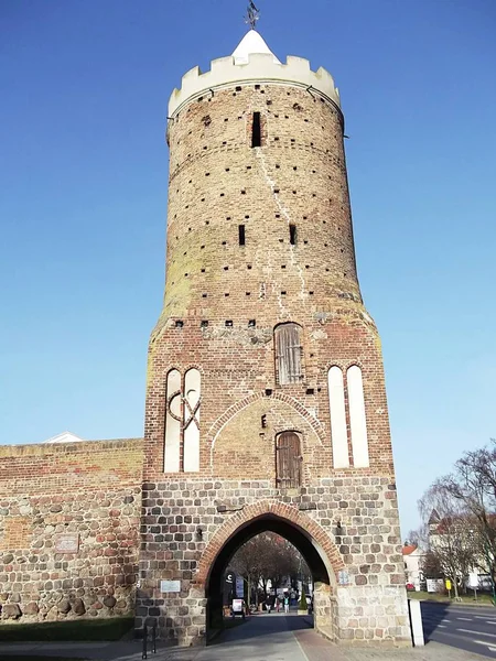 Das Szczecin Tor Prenzlau — Stockfoto