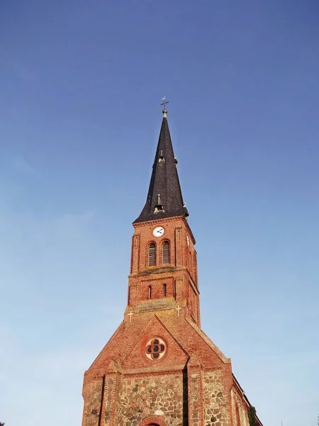 Деревенская Церковь Вихмансдорфа — стоковое фото