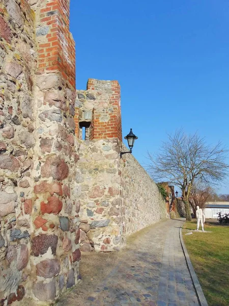 Historische Festung Von Templin — Stockfoto