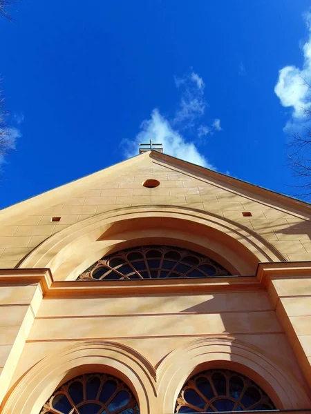 Schinkel Kyrkan Annenwalde — Stockfoto