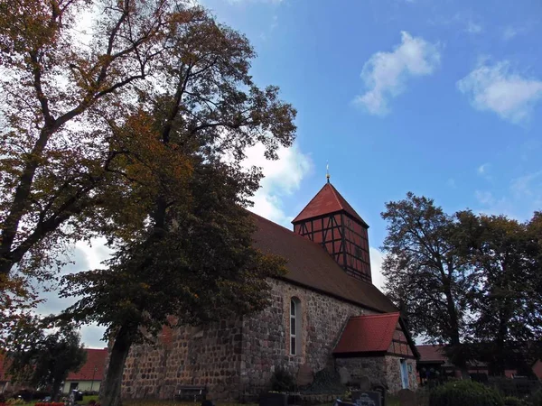 Protestantse Veld Steen Kerk Petrus Paulus — Stockfoto