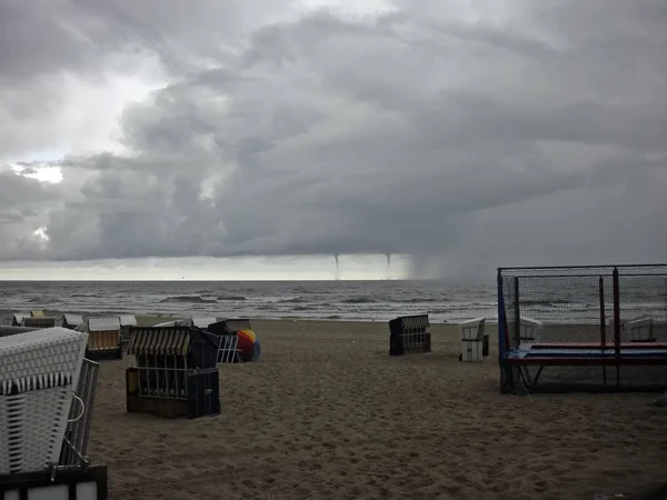 Tornado Costa Del Báltico — Foto de Stock