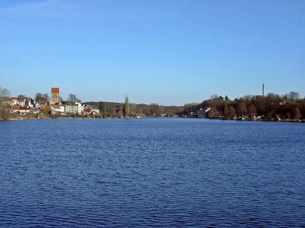 Kijk Naar Stad Lychen — Stockfoto