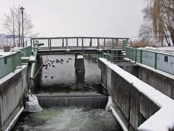 Zamek Uckersee Prenzlau — Zdjęcie stockowe