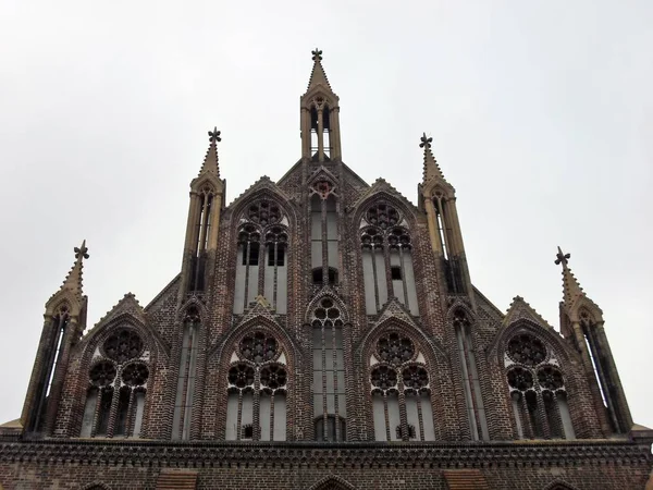 Iglesia Santa María Neubrandenburg —  Fotos de Stock