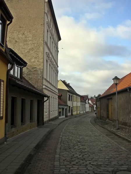 Ιστορική Παλιά Πόλη Lychen — Φωτογραφία Αρχείου