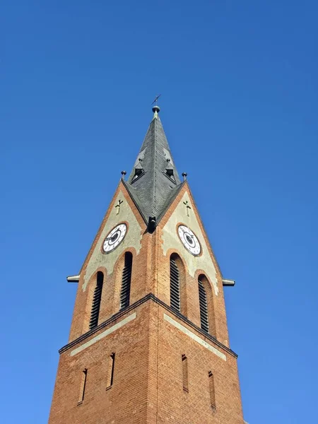 Igreja Evangélica Aldeia — Fotografia de Stock