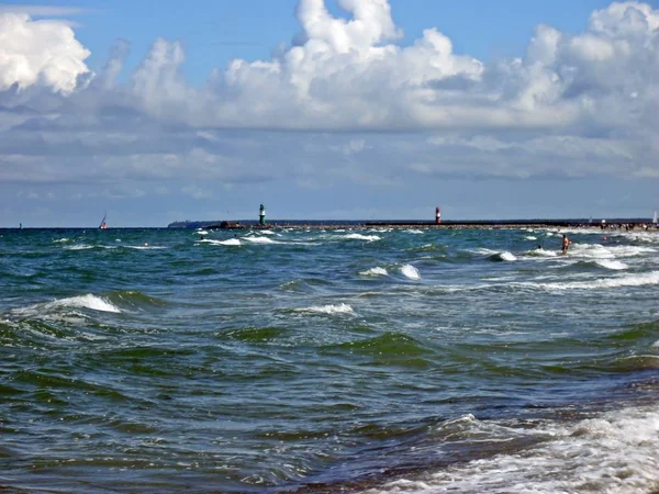 Férias Costa Mar Báltico — Fotografia de Stock